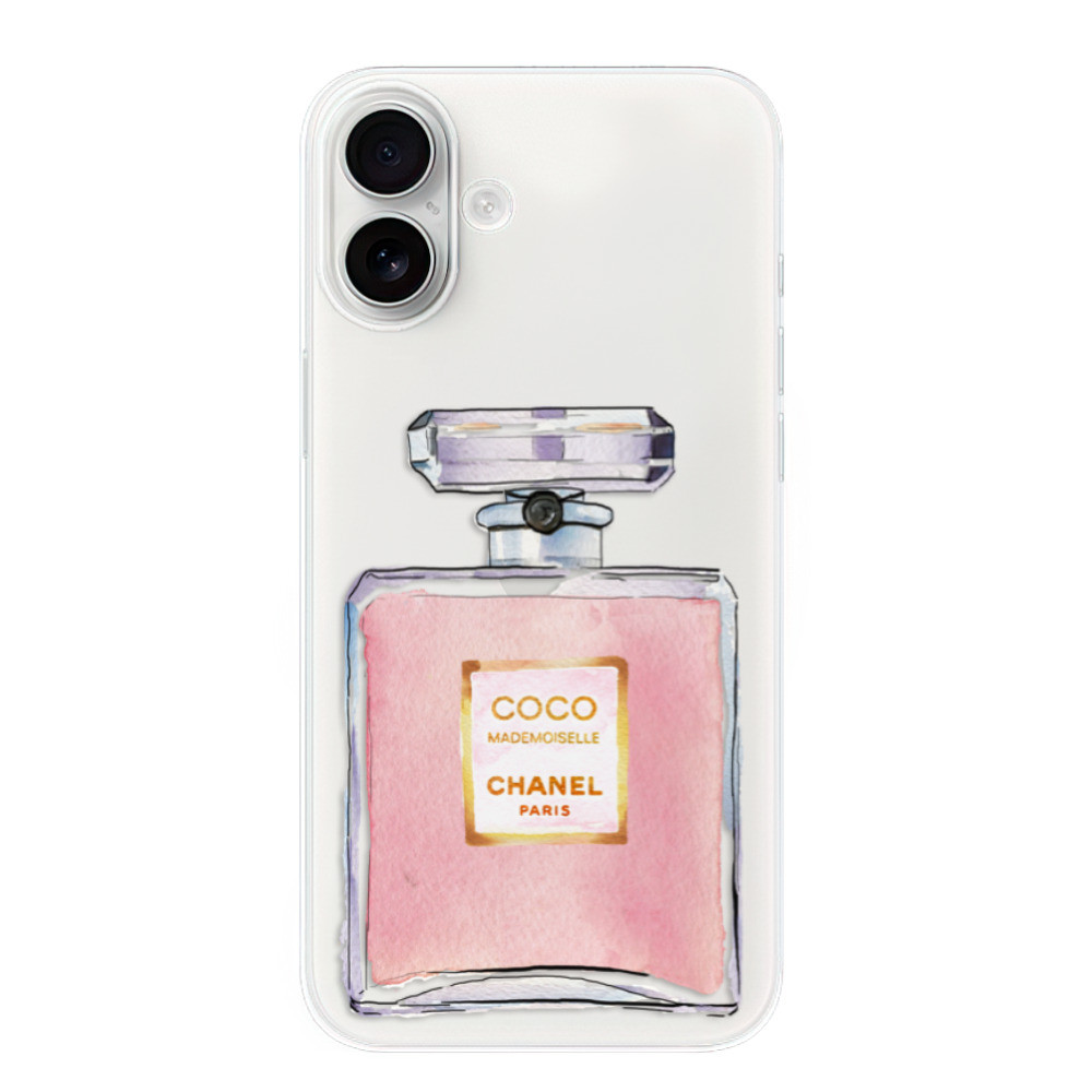 Odolné silikónové puzdro iSaprio - Chanel Rose - iPhone 16 Plus