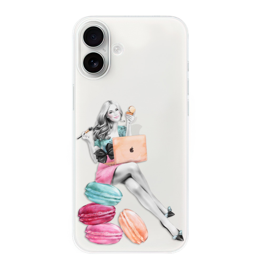 Odolné silikónové puzdro iSaprio - Girl Boss - iPhone 16 Plus