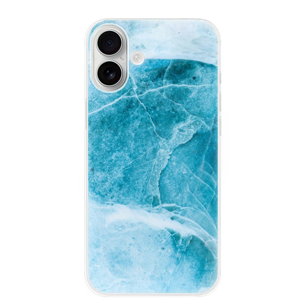 Odolné silikónové puzdro iSaprio - Blue Marble - iPhone 16 Plus