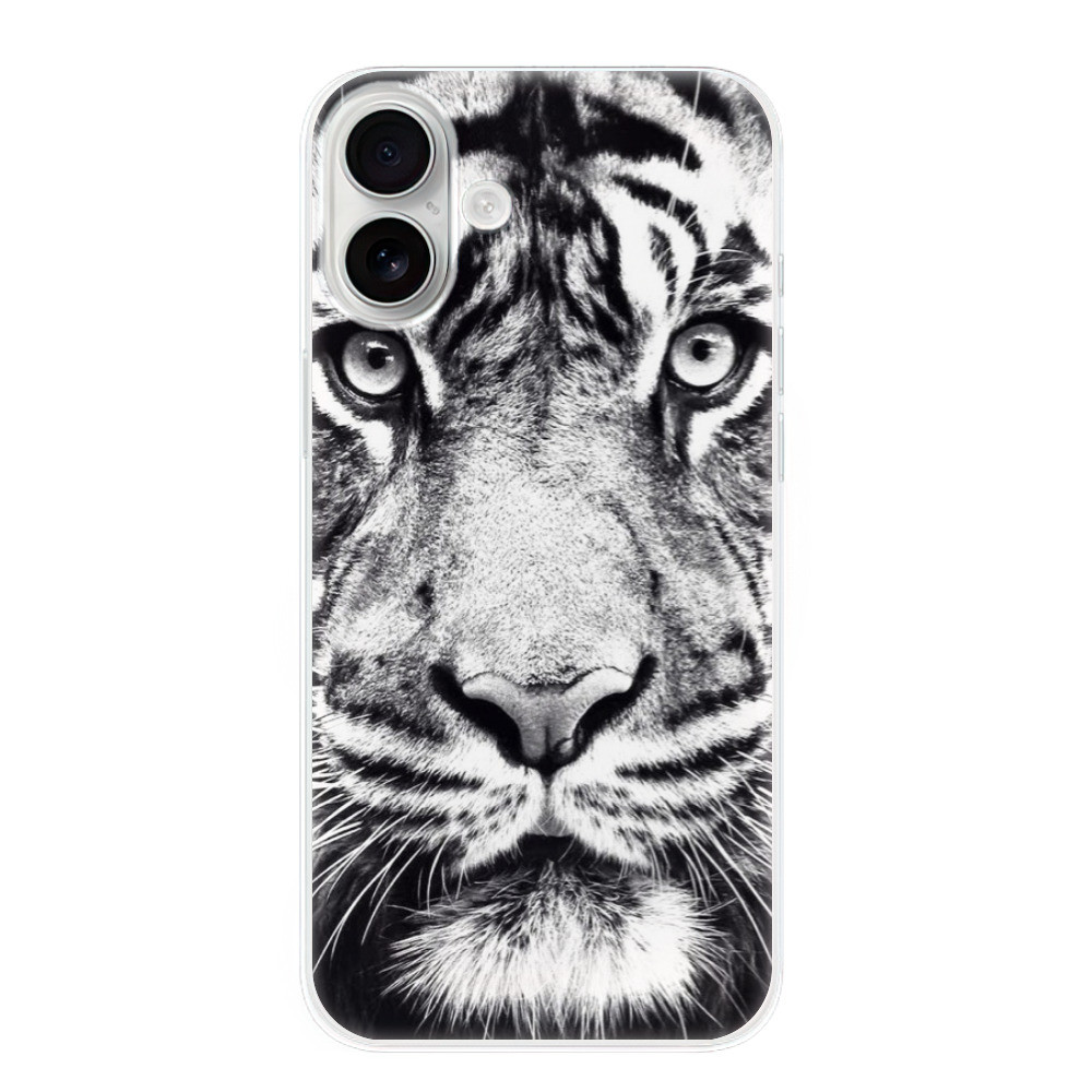 Odolné silikónové puzdro iSaprio - Tiger Face - iPhone 16 Plus