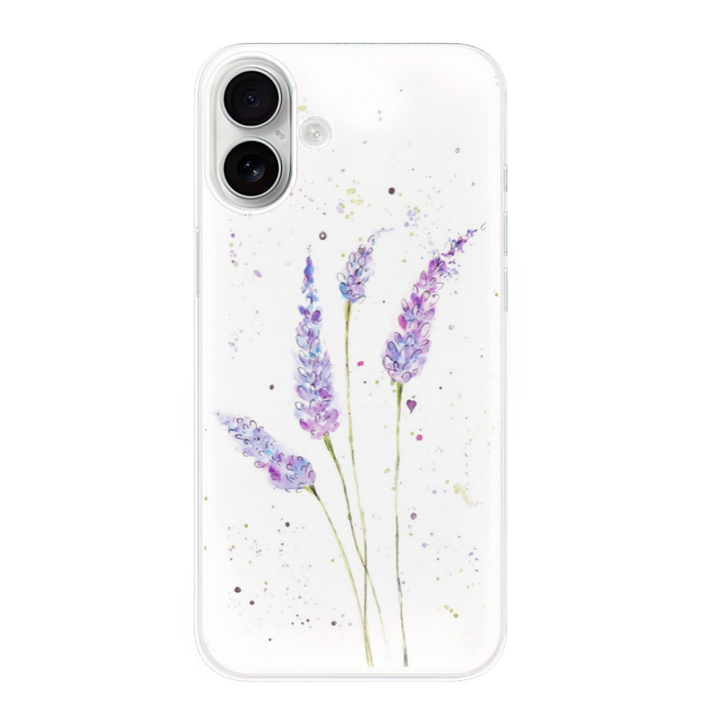 Odolné silikónové puzdro iSaprio - Lavender - iPhone 16 Plus