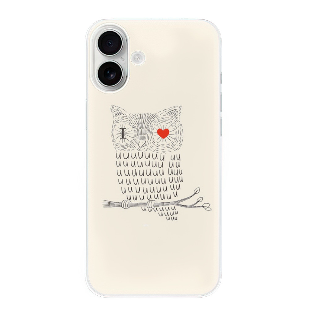 Odolné silikónové puzdro iSaprio - I Love You 01 - iPhone 16 Plus