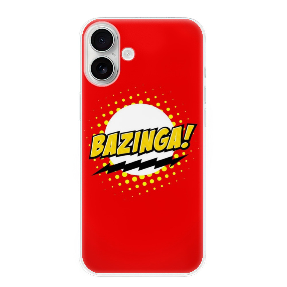 Odolné silikónové puzdro iSaprio - Bazinga 01 - iPhone 16 Plus