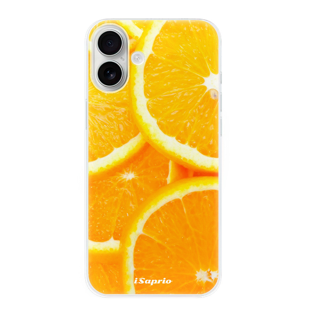 Odolné silikónové puzdro iSaprio - Orange 10 - iPhone 16 Plus