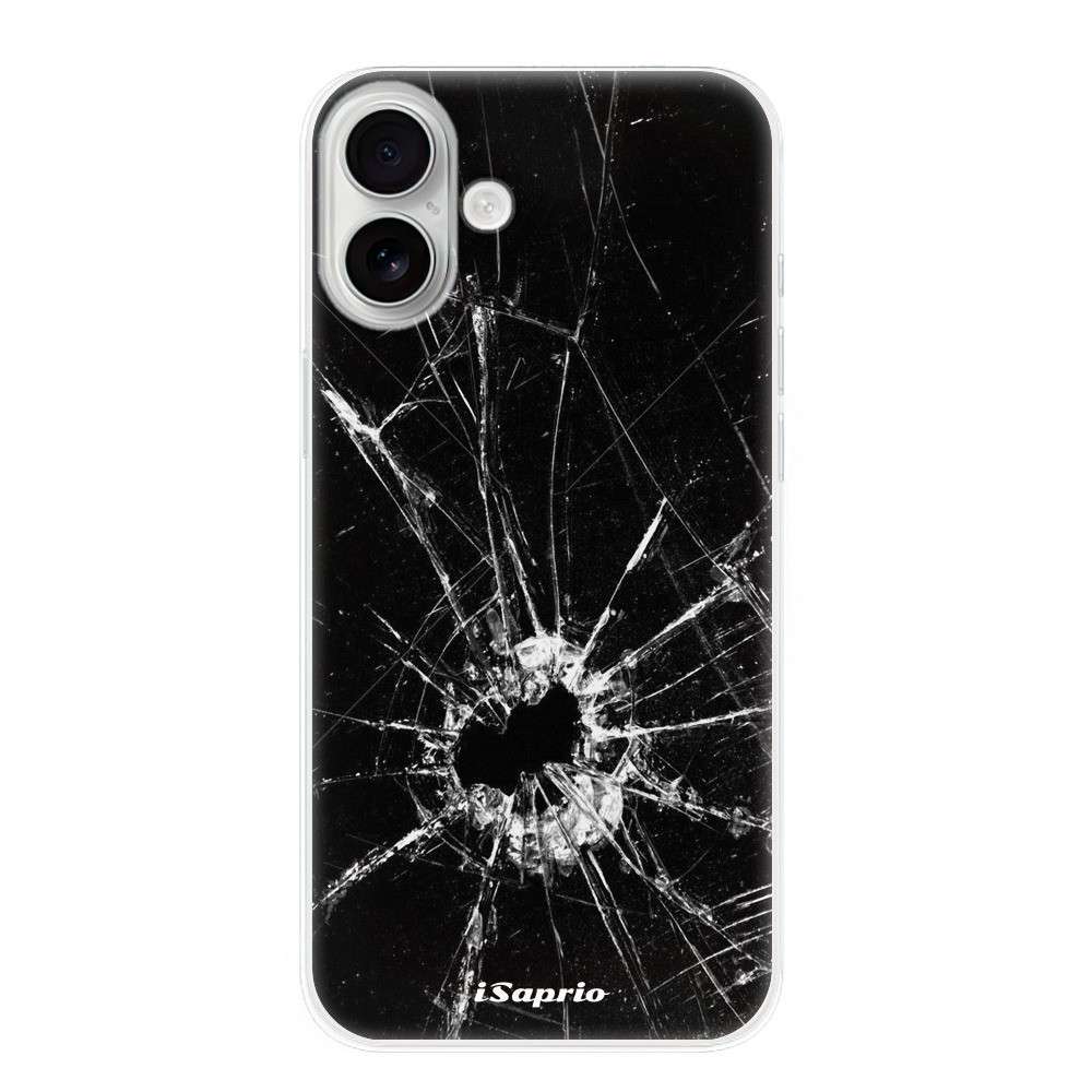 Odolné silikónové puzdro iSaprio - Broken Glass 10 - iPhone 16 Plus