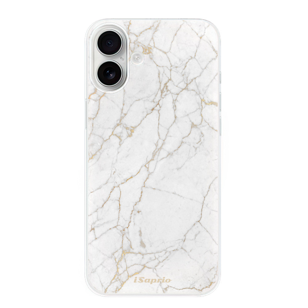 Odolné silikónové puzdro iSaprio - GoldMarble 13 - iPhone 16 Plus