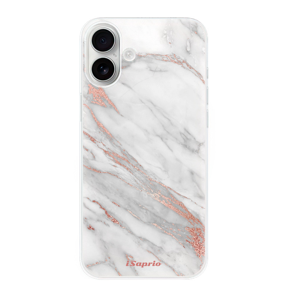 Odolné silikónové puzdro iSaprio - RoseGold 11 - iPhone 16 Plus