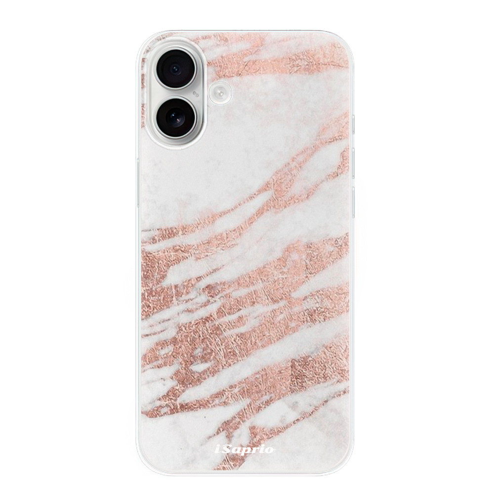 Odolné silikónové puzdro iSaprio - RoseGold 10 - iPhone 16 Plus
