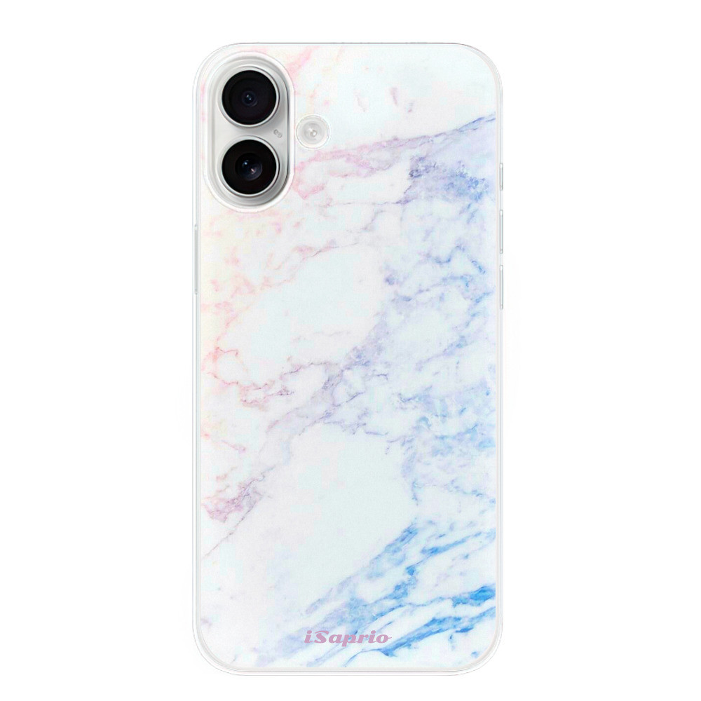 Odolné silikónové puzdro iSaprio - Raibow Marble 10 - iPhone 16 Plus