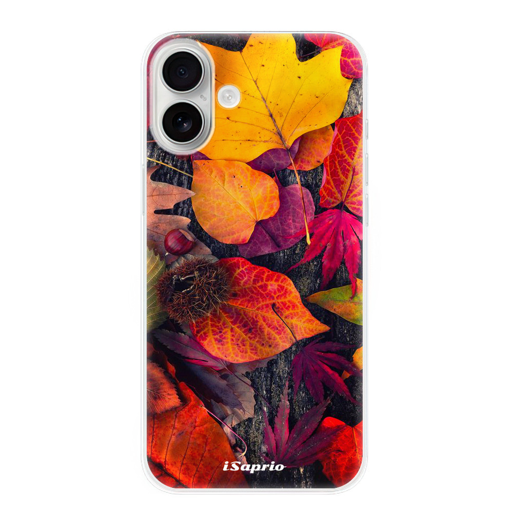 Odolné silikónové puzdro iSaprio - Autumn Leaves 03 - iPhone 16 Plus