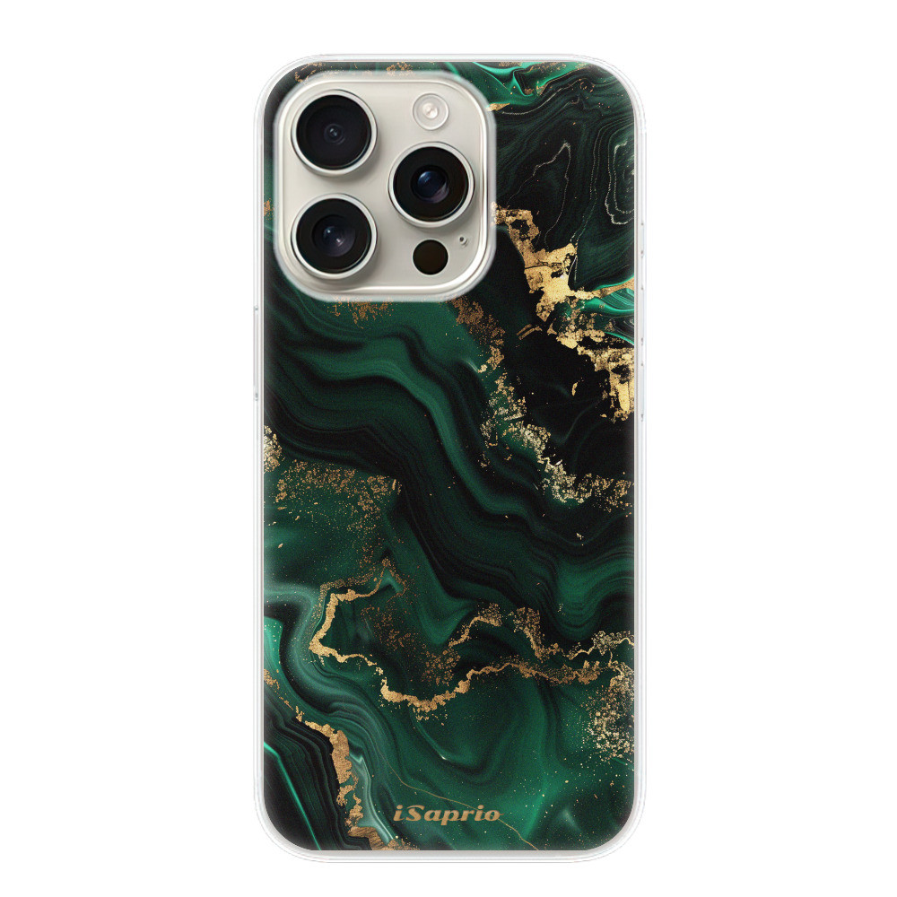 Odolné silikónové puzdro iSaprio - Emerald - iPhone 16 Pro