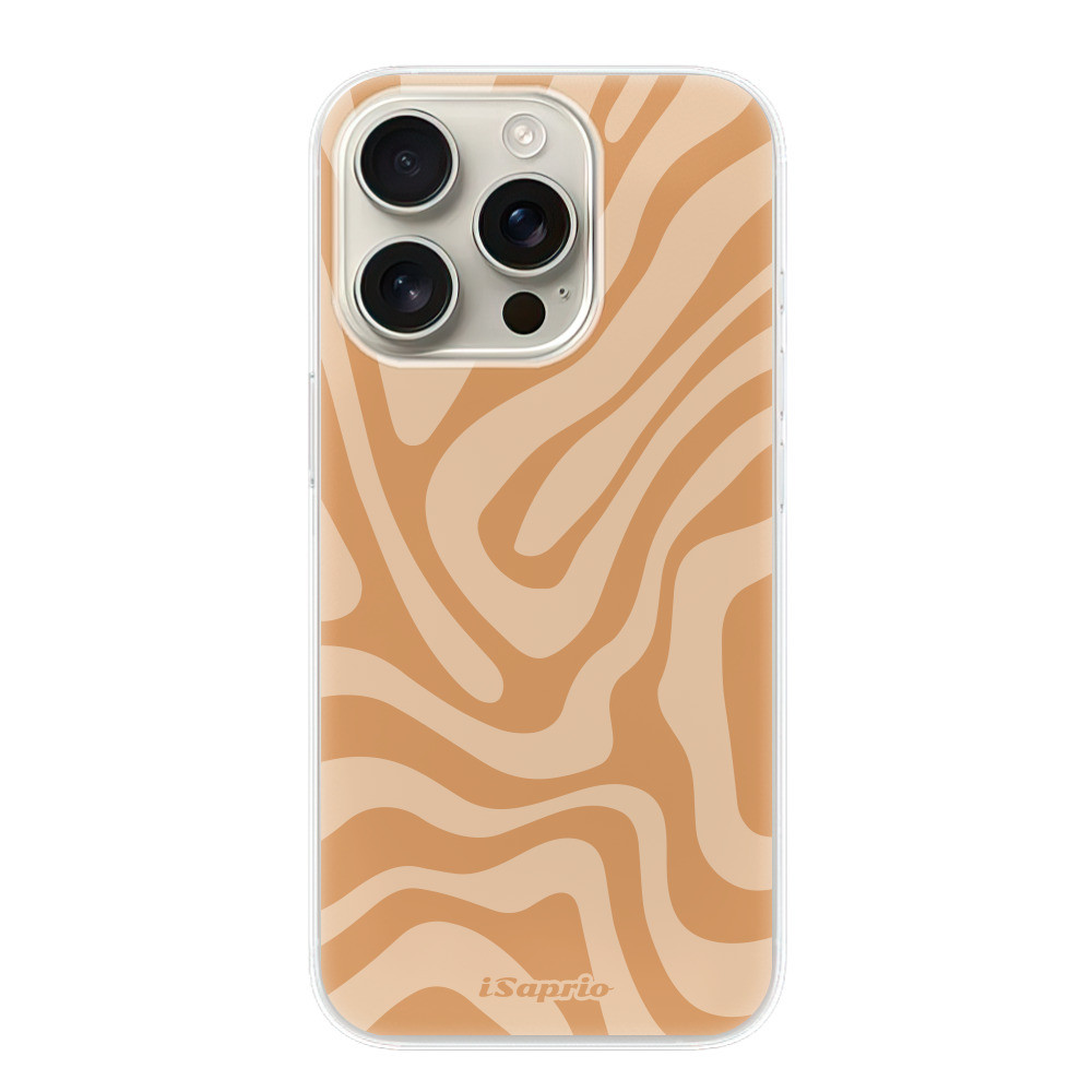 Odolné silikónové puzdro iSaprio - Zebra Orange - iPhone 16 Pro