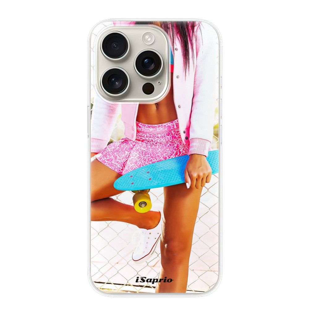 Odolné silikónové puzdro iSaprio - Skate girl 01 - iPhone 16 Pro