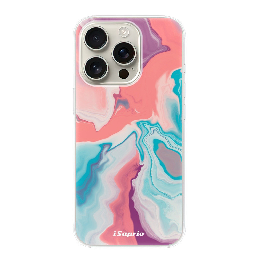 Odolné silikónové puzdro iSaprio - New Liquid - iPhone 16 Pro