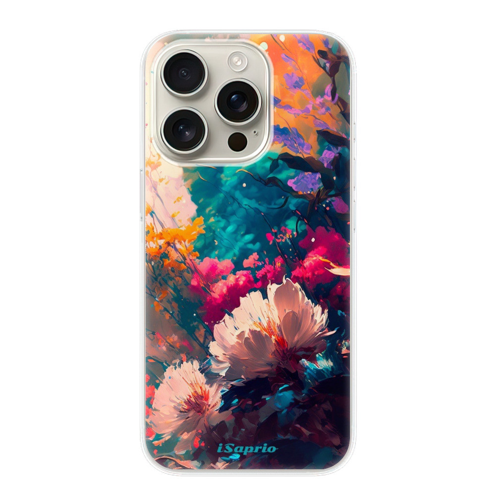 Odolné silikónové puzdro iSaprio - Flower Design - iPhone 16 Pro