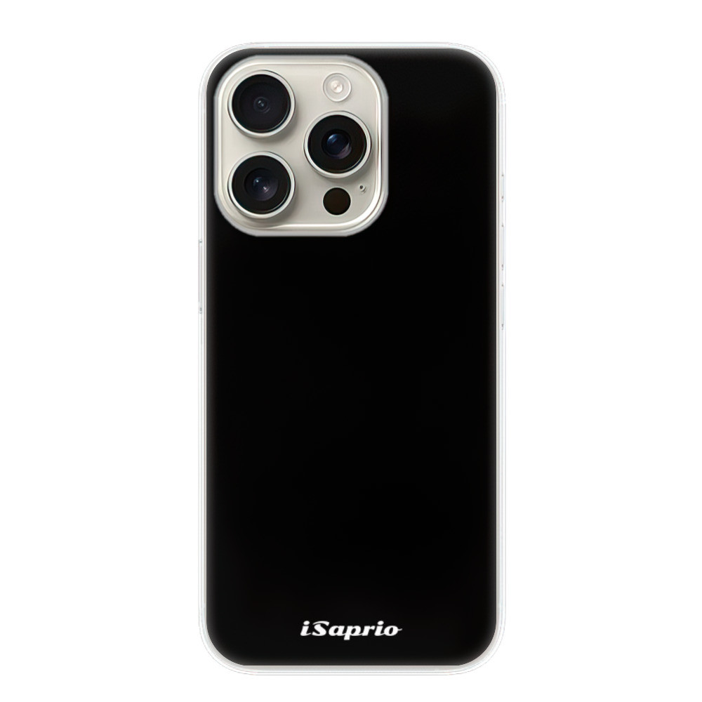 Odolné silikónové puzdro iSaprio - 4Pure - černý - iPhone 16 Pro