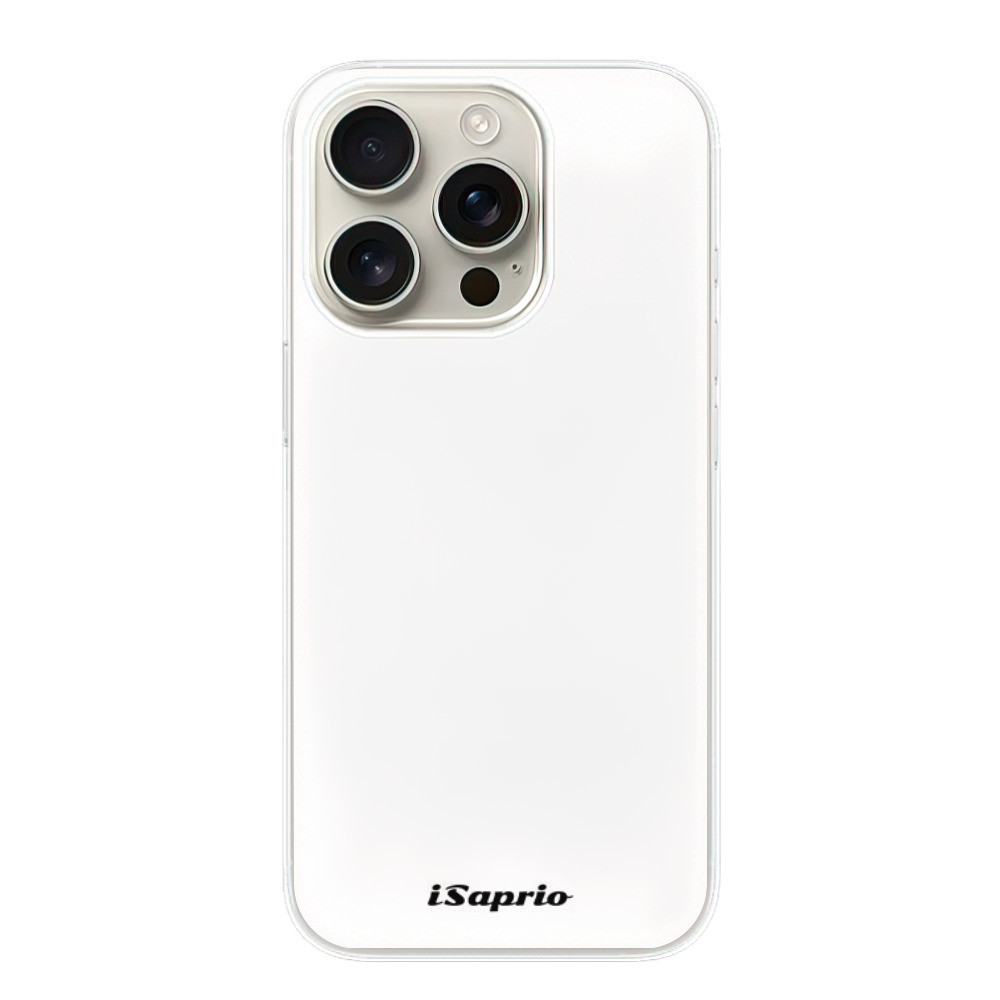 Odolné silikónové puzdro iSaprio - 4Pure - bílý - iPhone 16 Pro