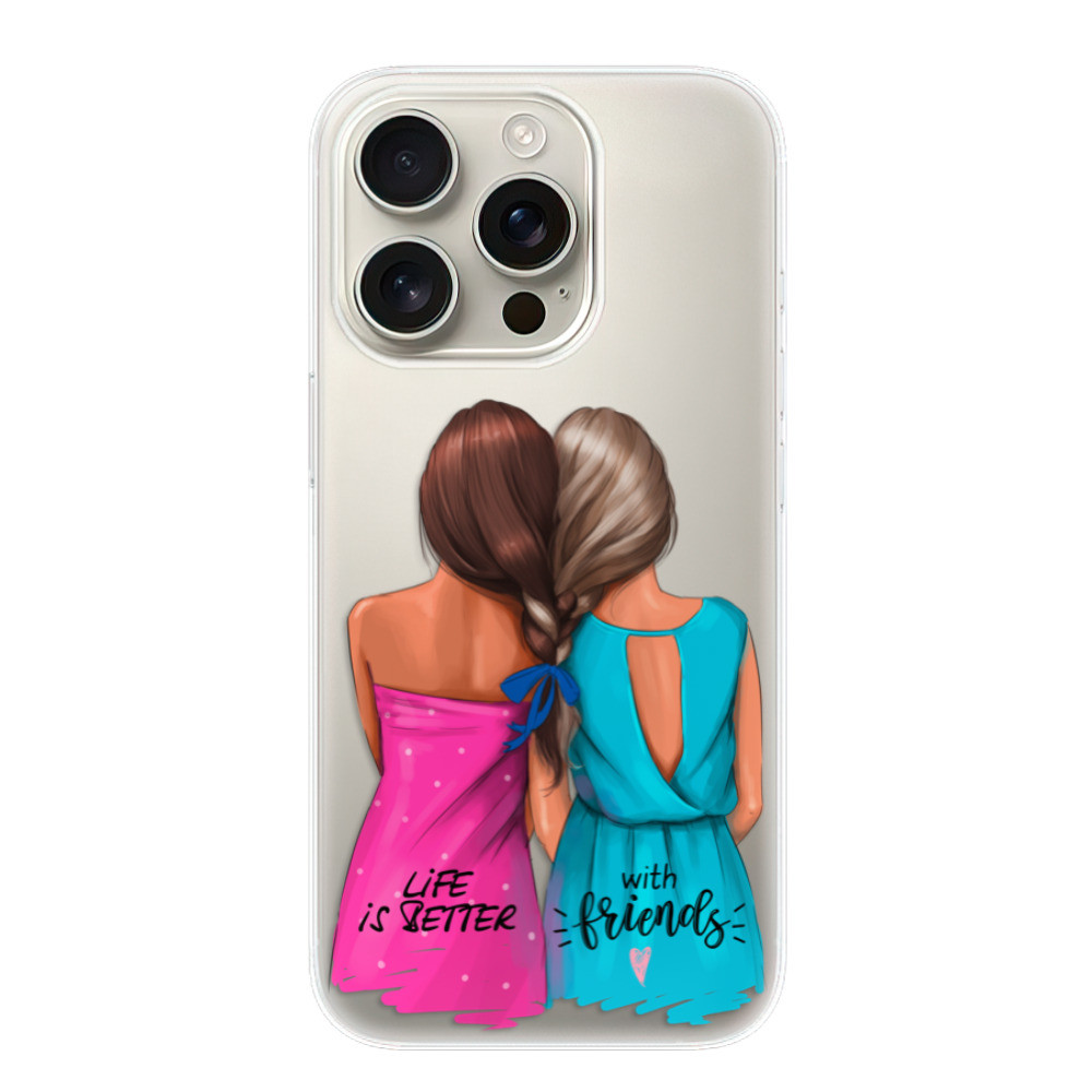 Odolné silikónové puzdro iSaprio - Best Friends - iPhone 16 Pro
