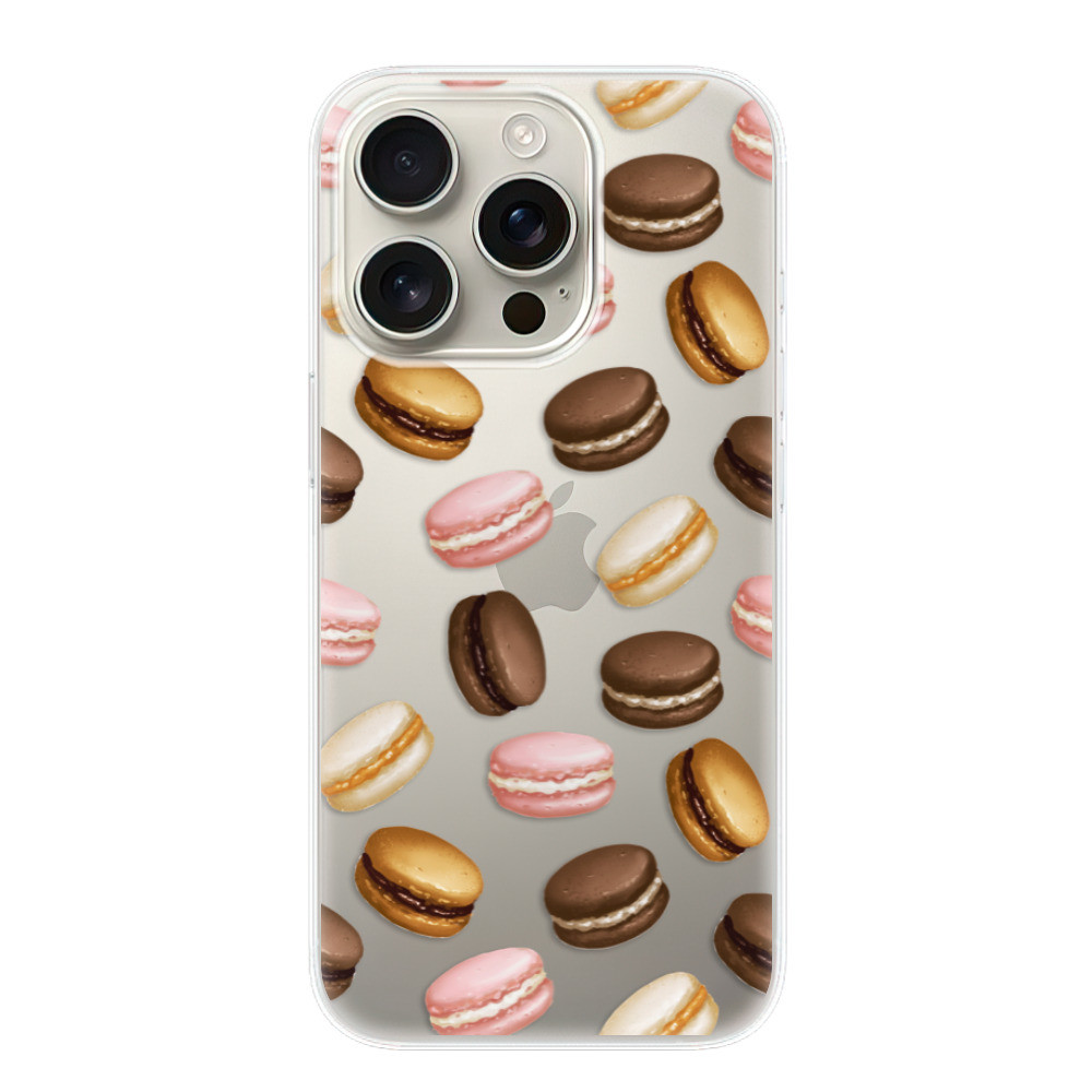 Odolné silikónové puzdro iSaprio - Macaron Pattern - iPhone 16 Pro