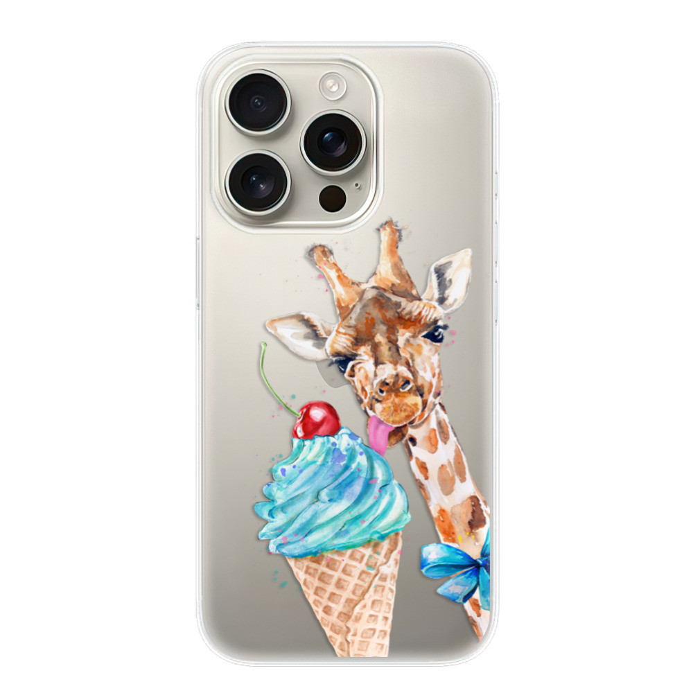Odolné silikónové puzdro iSaprio - Love Ice-Cream - iPhone 16 Pro
