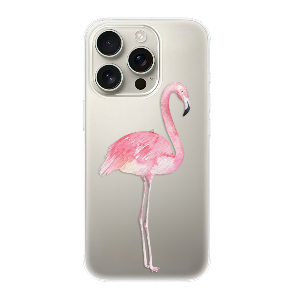Odolné silikónové puzdro iSaprio - Flamingo 01 - iPhone 16 Pro