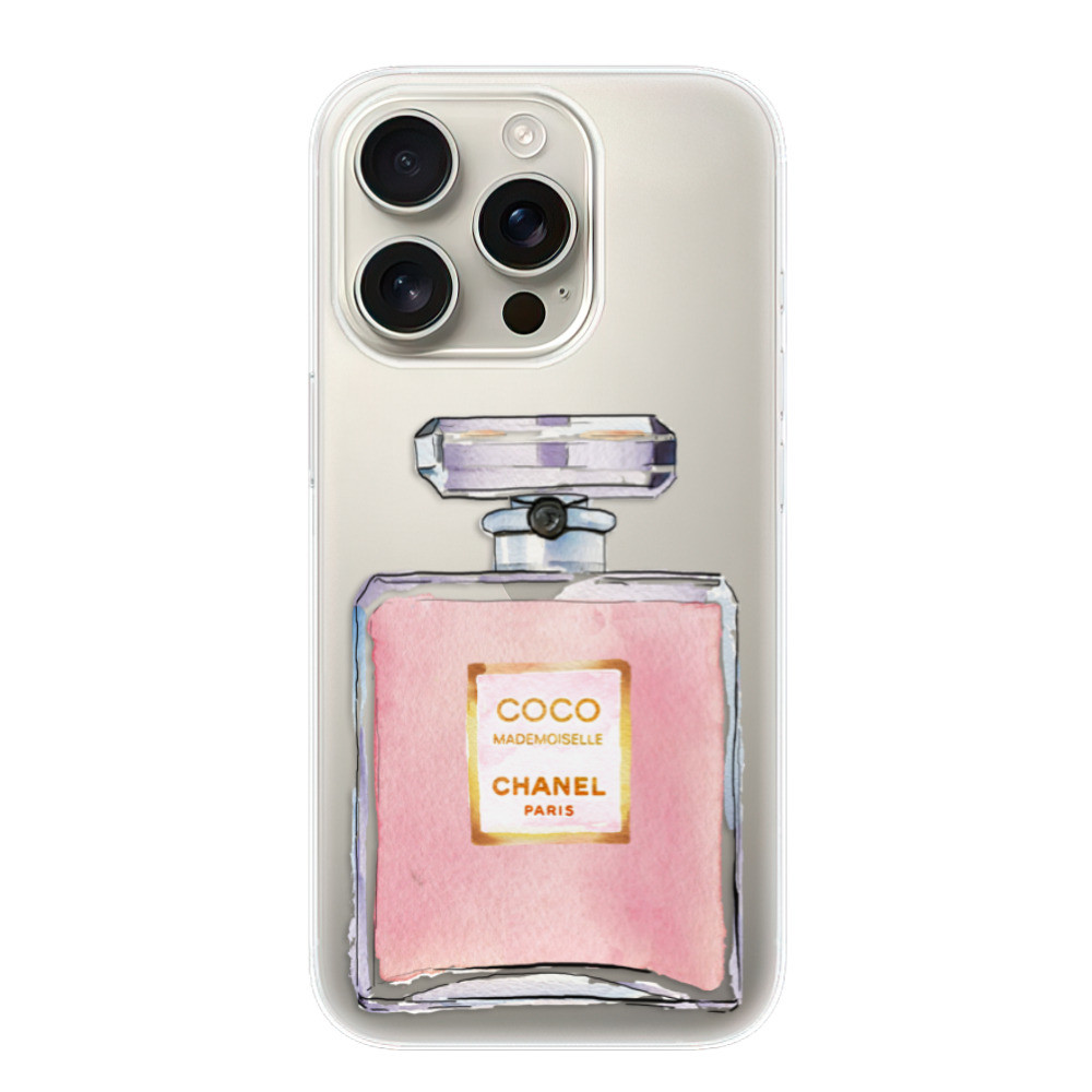 Odolné silikónové puzdro iSaprio - Chanel Rose - iPhone 16 Pro