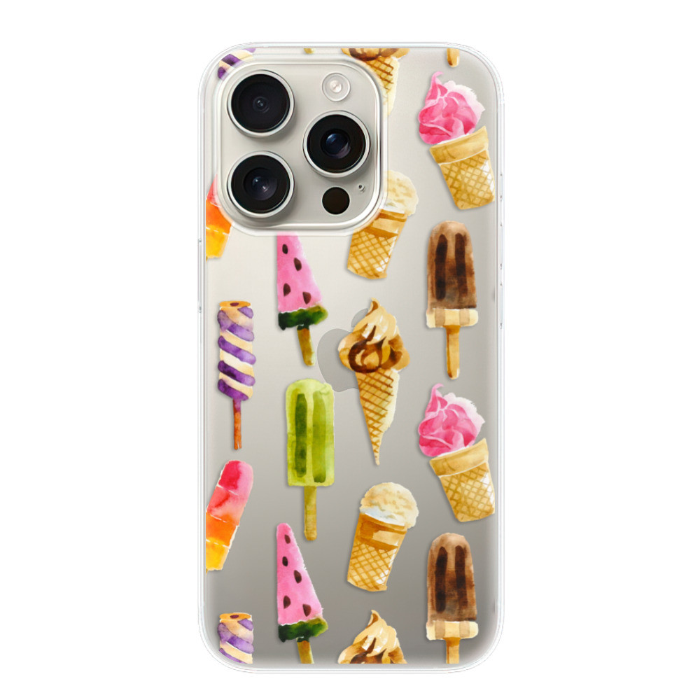 Odolné silikónové puzdro iSaprio - Ice Cream - iPhone 16 Pro