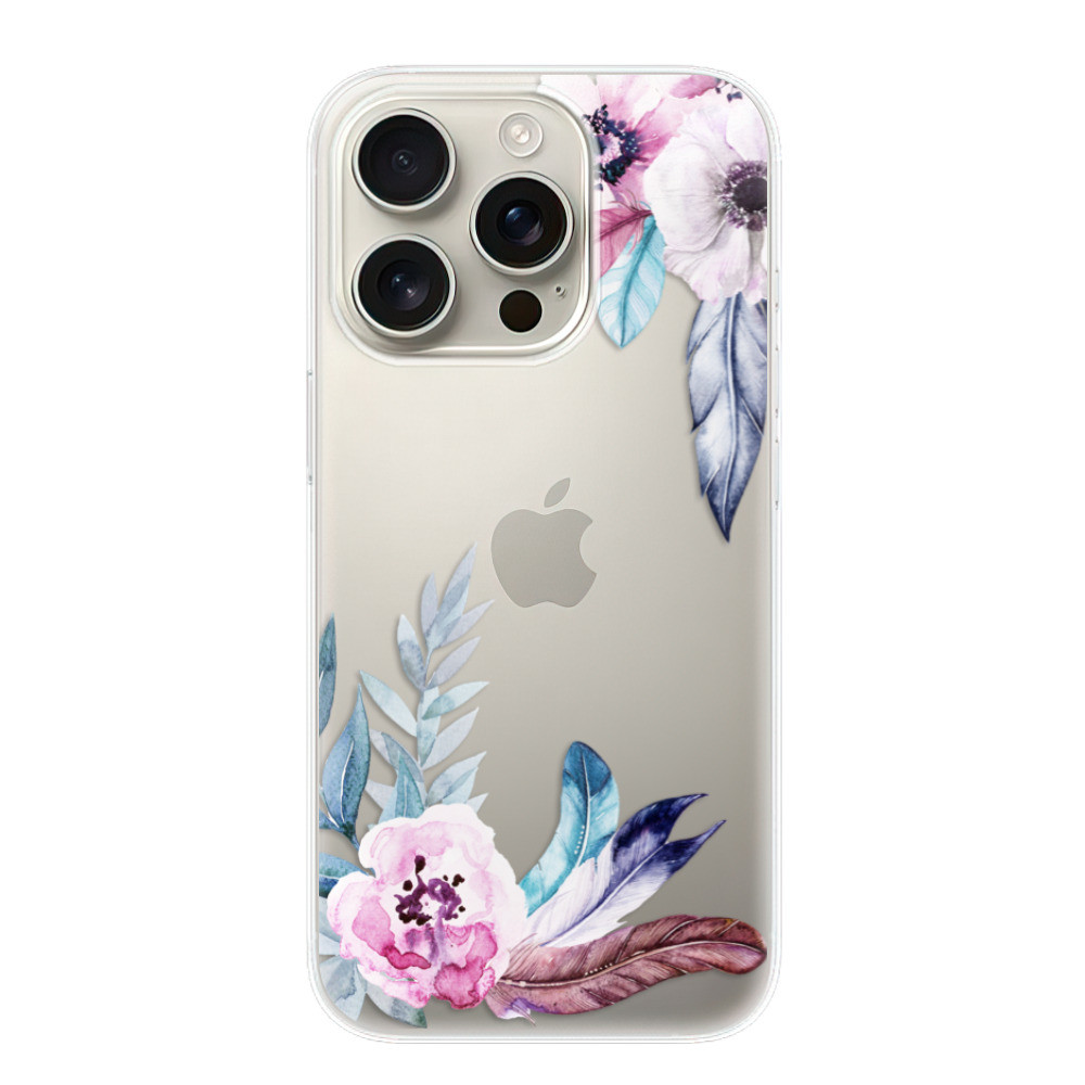 Odolné silikónové puzdro iSaprio - Flower Pattern 04 - iPhone 16 Pro