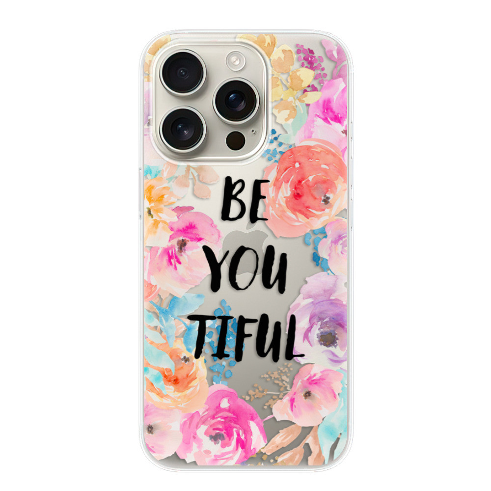 Odolné silikónové puzdro iSaprio - BeYouTiful - iPhone 16 Pro