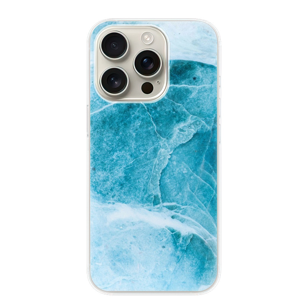 Odolné silikónové puzdro iSaprio - Blue Marble - iPhone 16 Pro