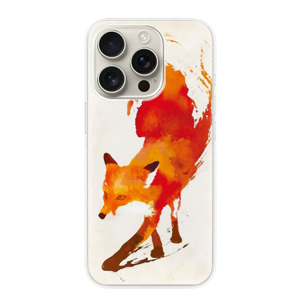 Odolné silikónové puzdro iSaprio - Fast Fox - iPhone 16 Pro