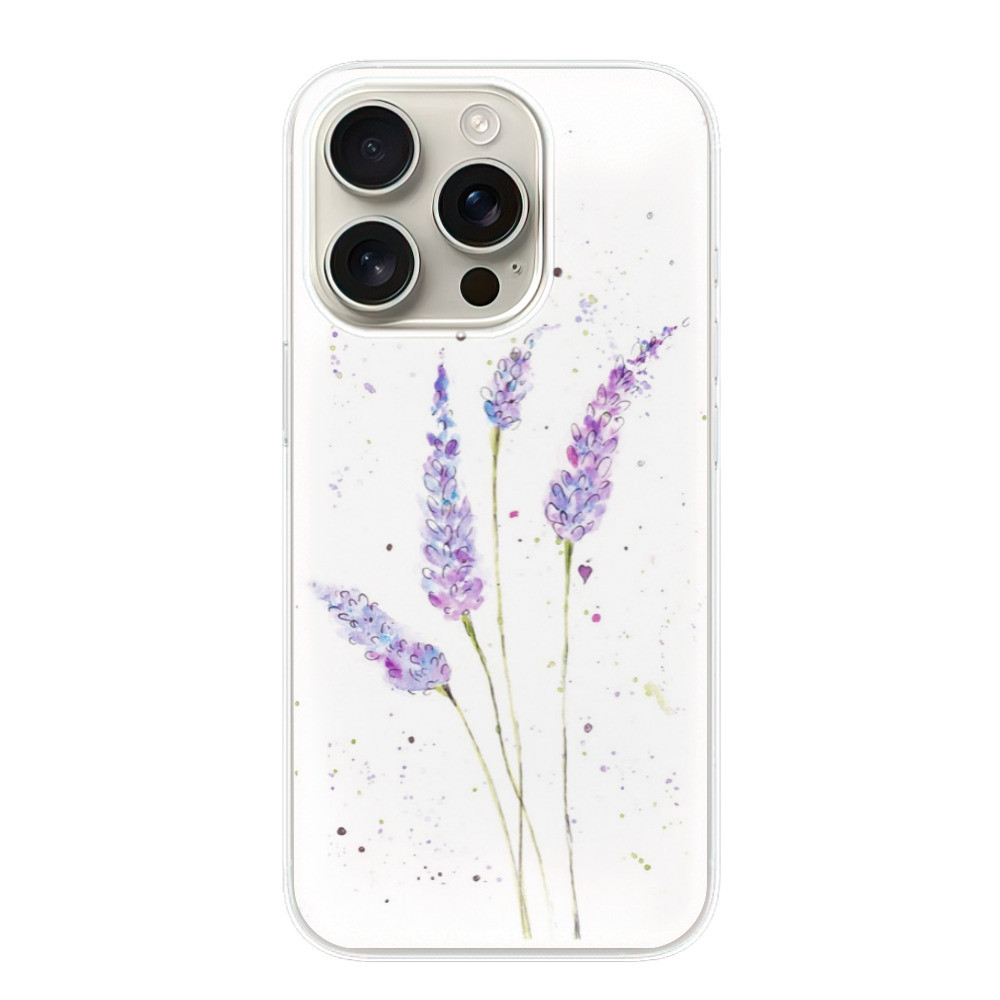 Odolné silikónové puzdro iSaprio - Lavender - iPhone 16 Pro