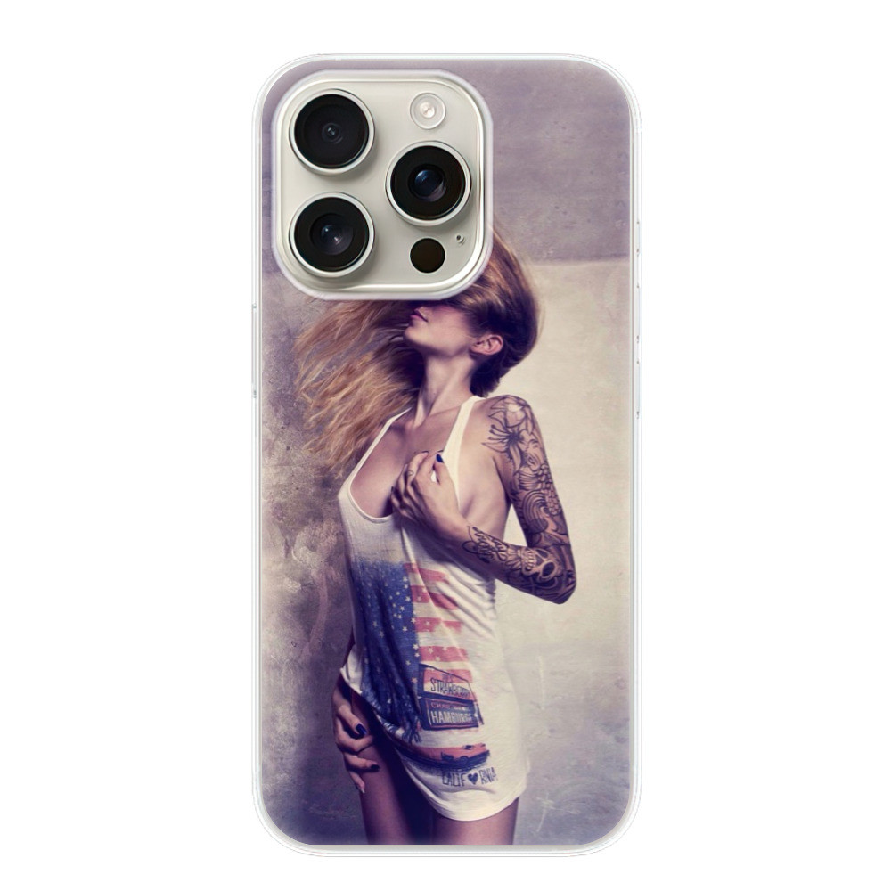 Odolné silikónové puzdro iSaprio - Girl 01 - iPhone 16 Pro