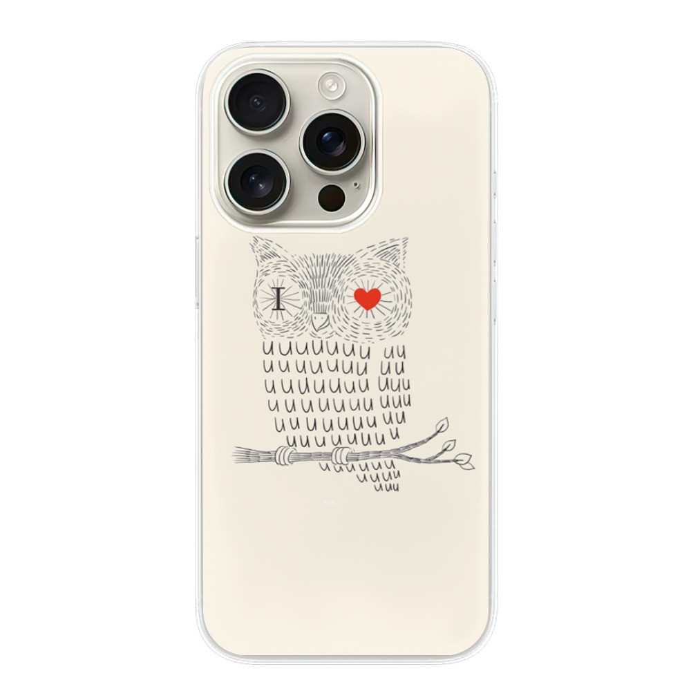 Odolné silikónové puzdro iSaprio - I Love You 01 - iPhone 16 Pro
