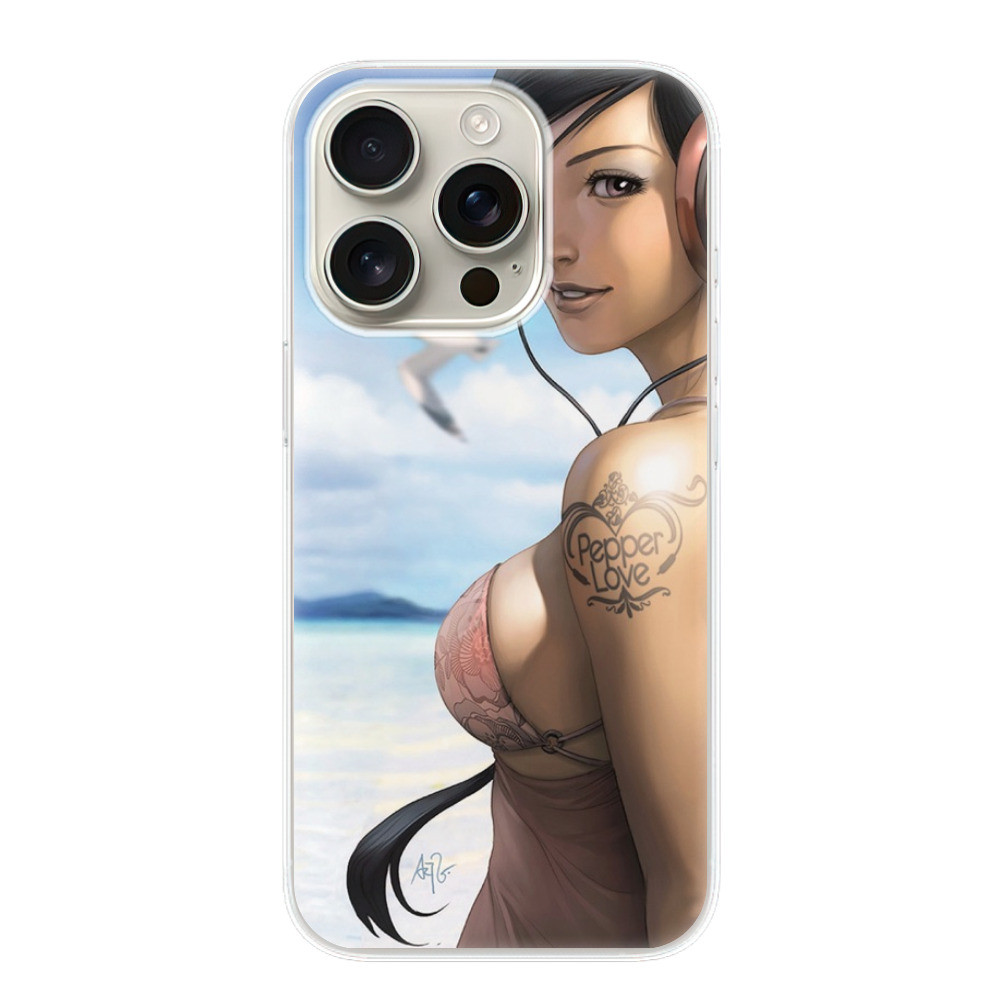 Odolné silikónové puzdro iSaprio - Girl 02 - iPhone 16 Pro