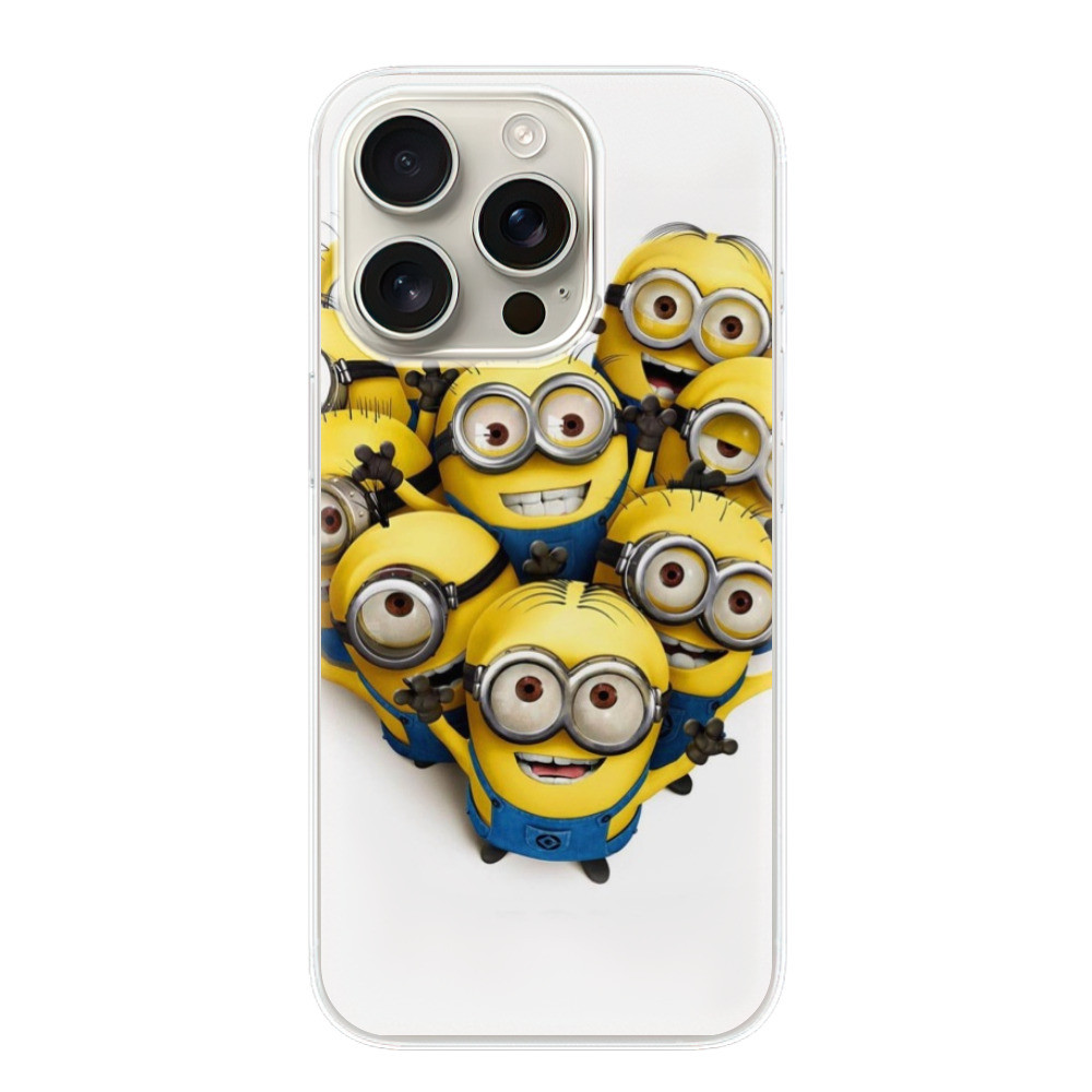 Odolné silikónové puzdro iSaprio - Mimons 01 - iPhone 16 Pro