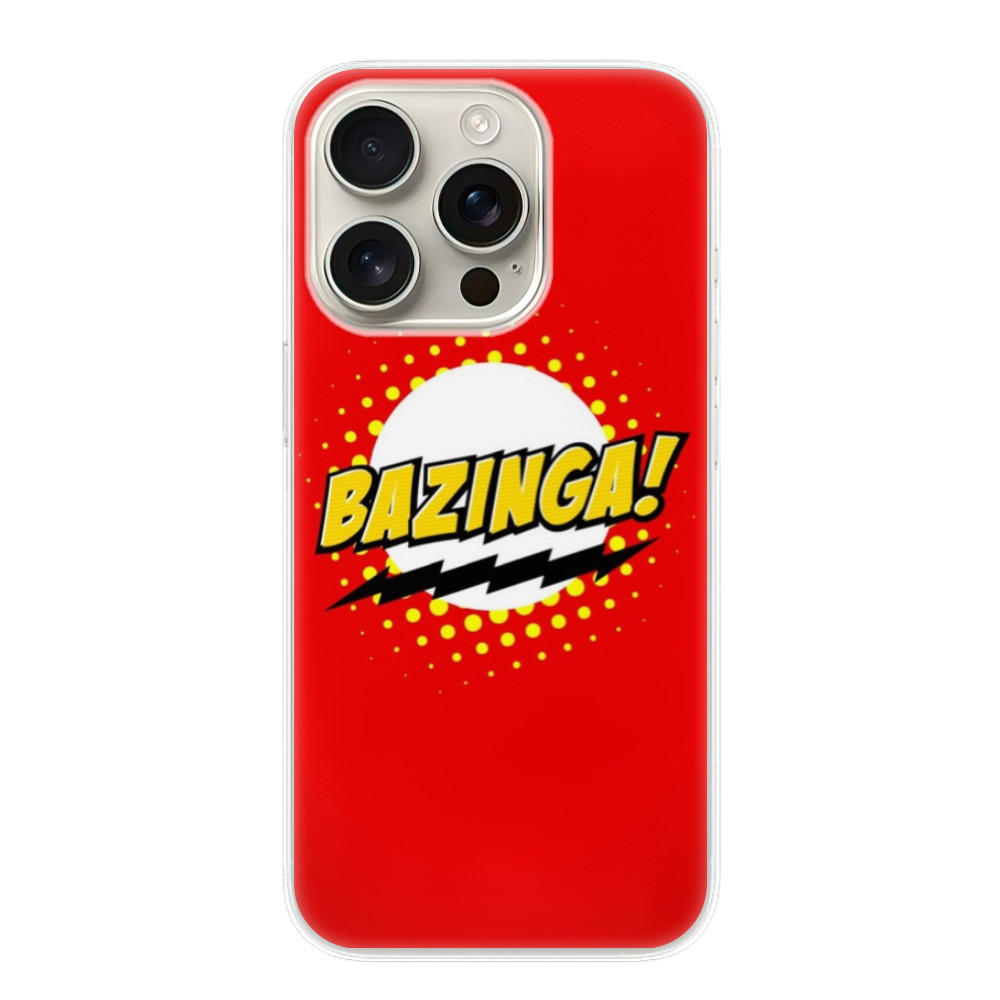 Odolné silikónové puzdro iSaprio - Bazinga 01 - iPhone 16 Pro