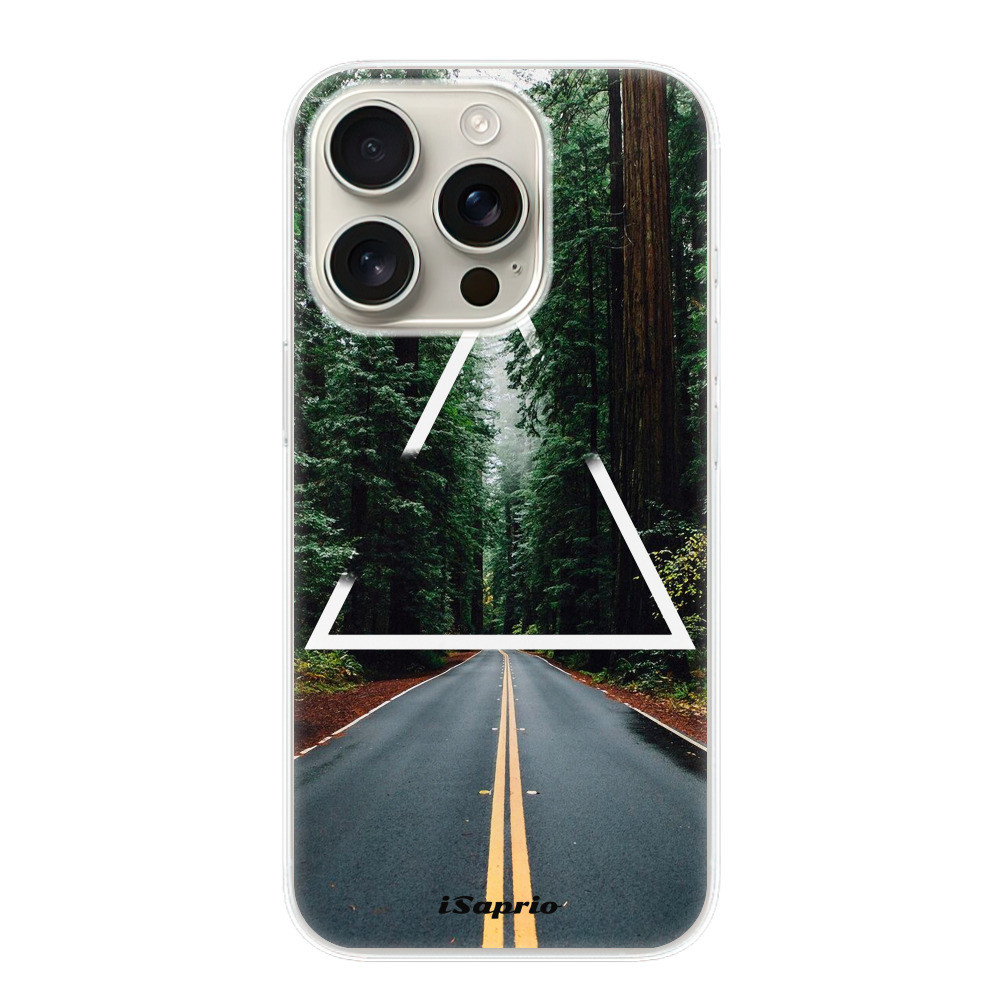 Odolné silikónové puzdro iSaprio - Triangle 01 - iPhone 16 Pro