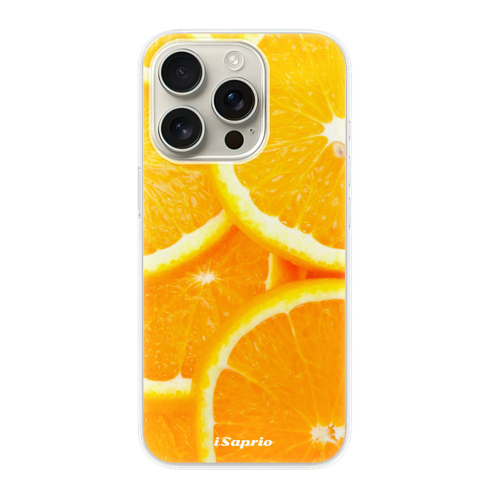 Odolné silikónové puzdro iSaprio - Orange 10 - iPhone 16 Pro