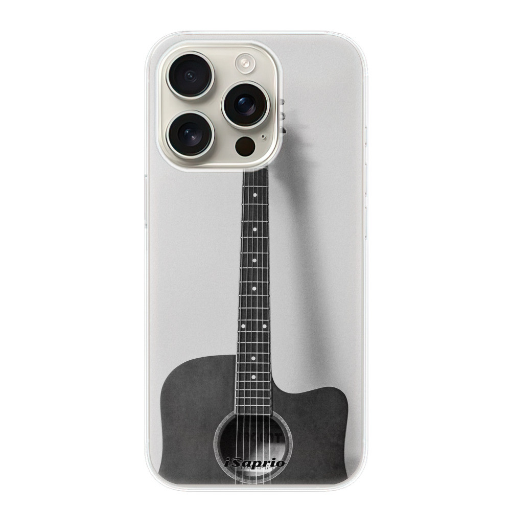 Odolné silikónové puzdro iSaprio - Guitar 01 - iPhone 16 Pro