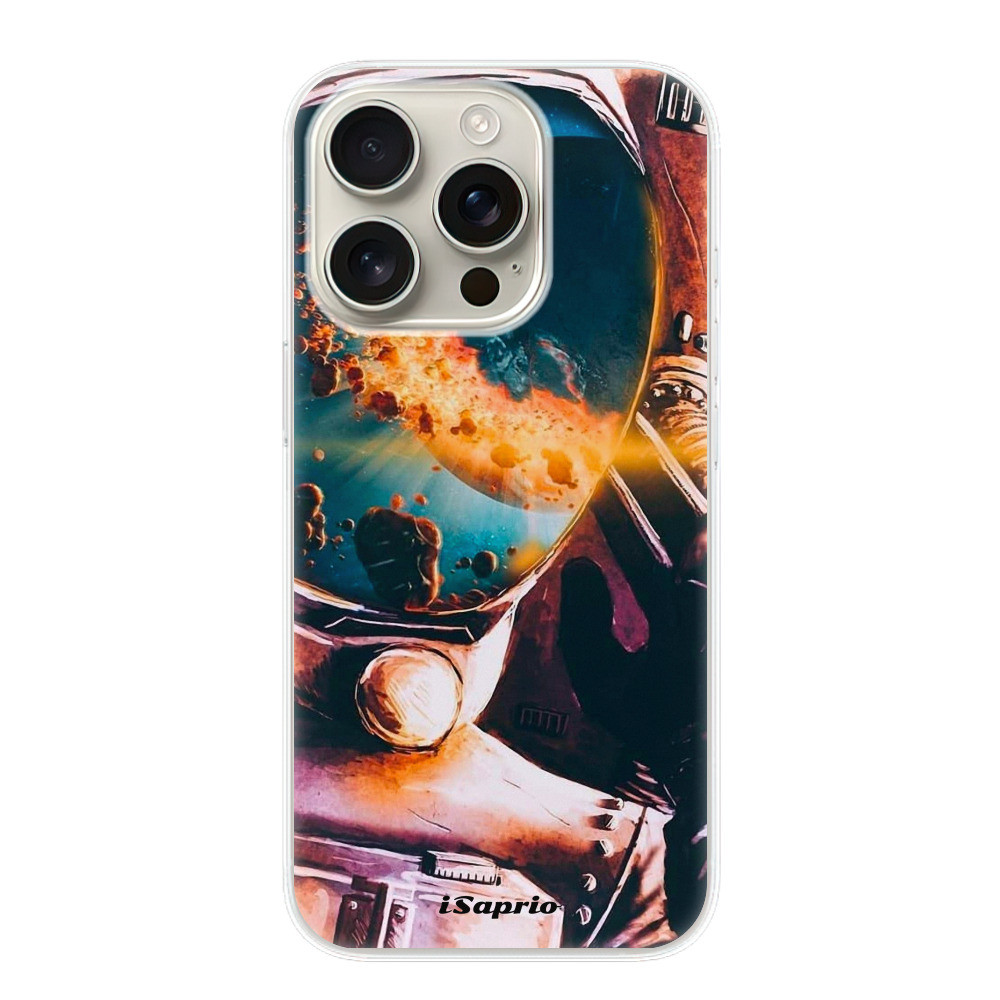 Odolné silikónové puzdro iSaprio - Astronaut 01 - iPhone 16 Pro