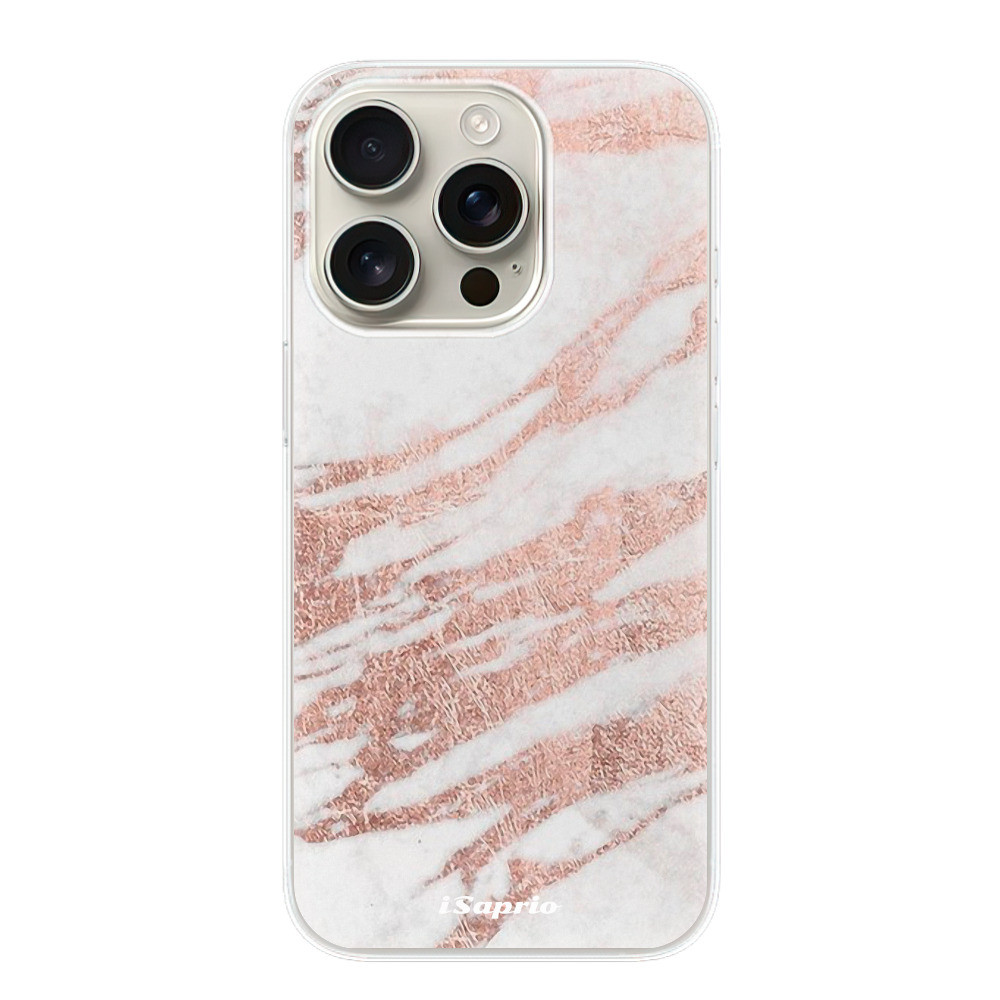Odolné silikónové puzdro iSaprio - RoseGold 10 - iPhone 16 Pro
