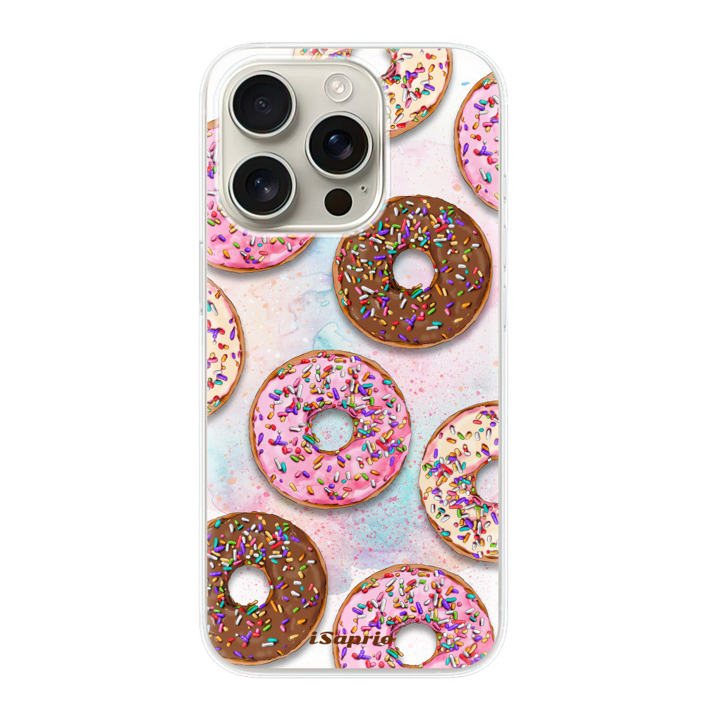 Odolné silikónové puzdro iSaprio - Donuts 11 - iPhone 16 Pro