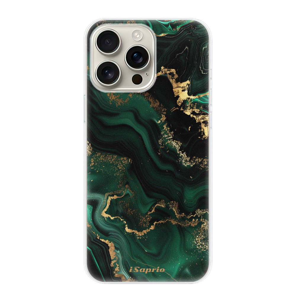 Odolné silikónové puzdro iSaprio - Emerald - iPhone 16 Pro Max
