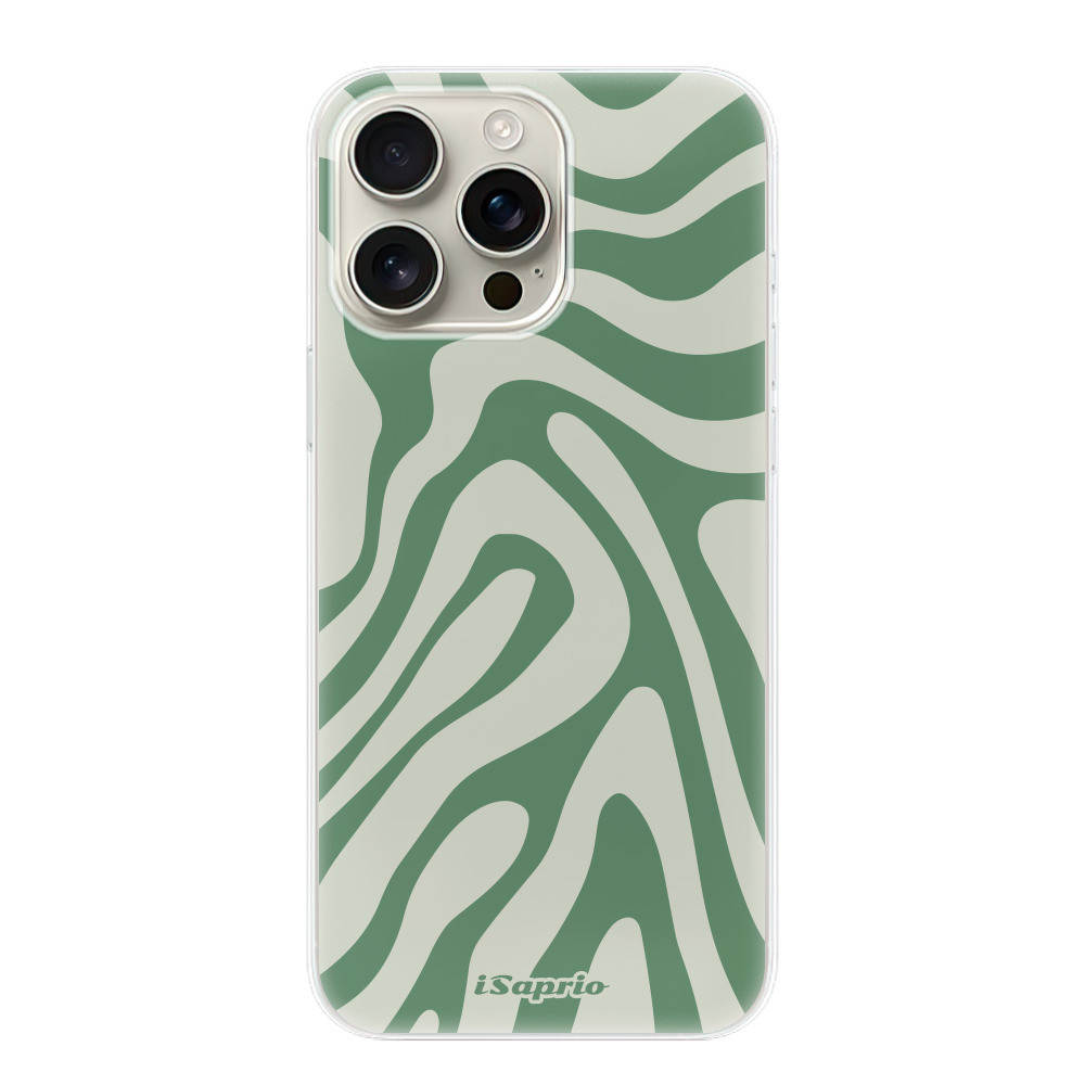 Odolné silikónové puzdro iSaprio - Zebra Green - iPhone 16 Pro Max