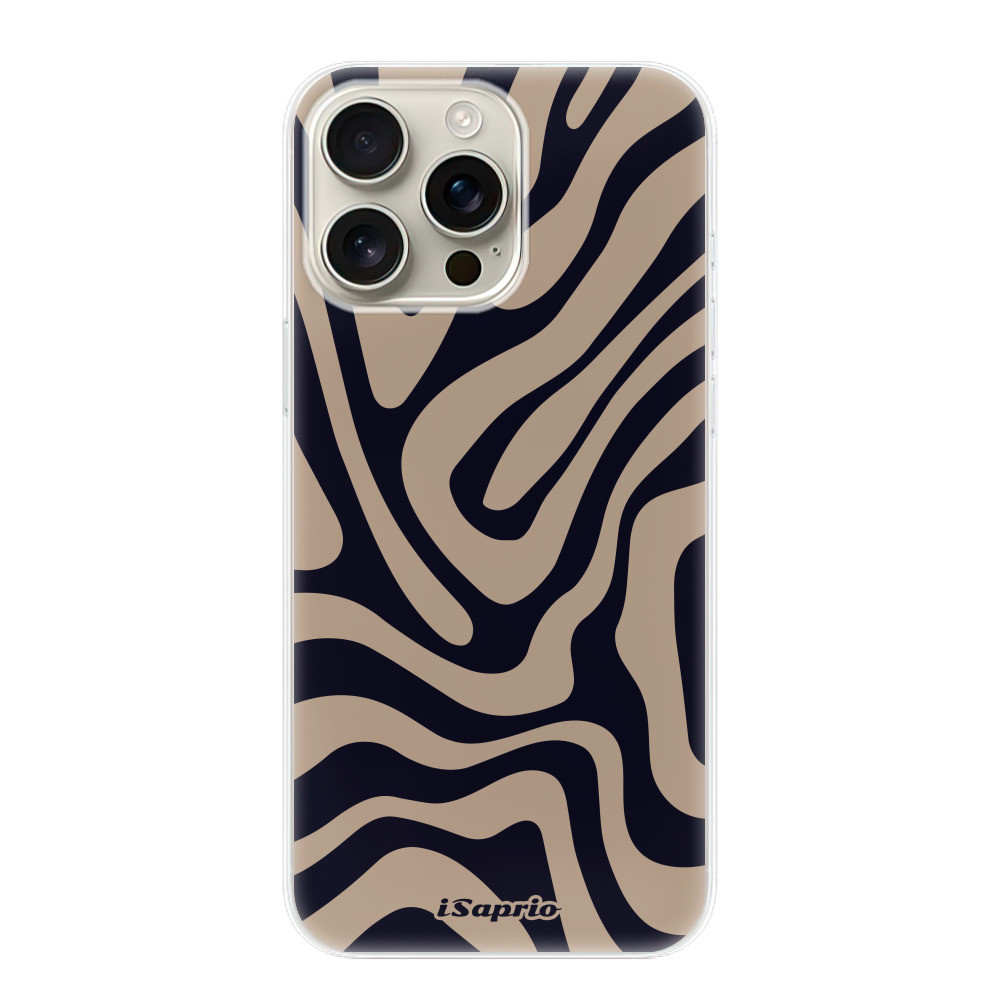 Odolné silikónové puzdro iSaprio - Zebra Black - iPhone 16 Pro Max
