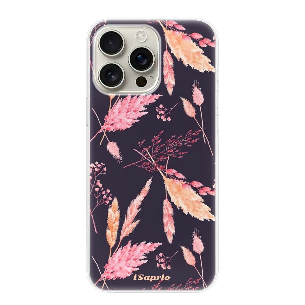 Odolné silikónové puzdro iSaprio - Herbal Pattern - iPhone 16 Pro Max