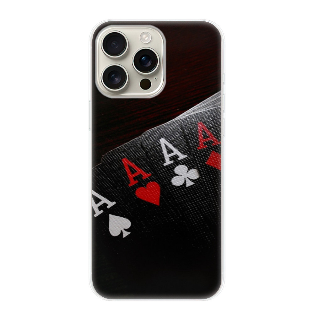 Odolné silikónové puzdro iSaprio - Poker - iPhone 16 Pro Max