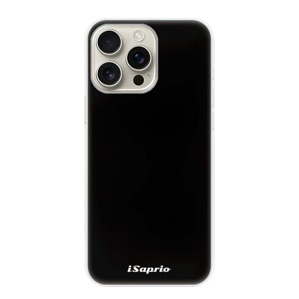 Odolné silikónové puzdro iSaprio - 4Pure - černý - iPhone 16 Pro Max