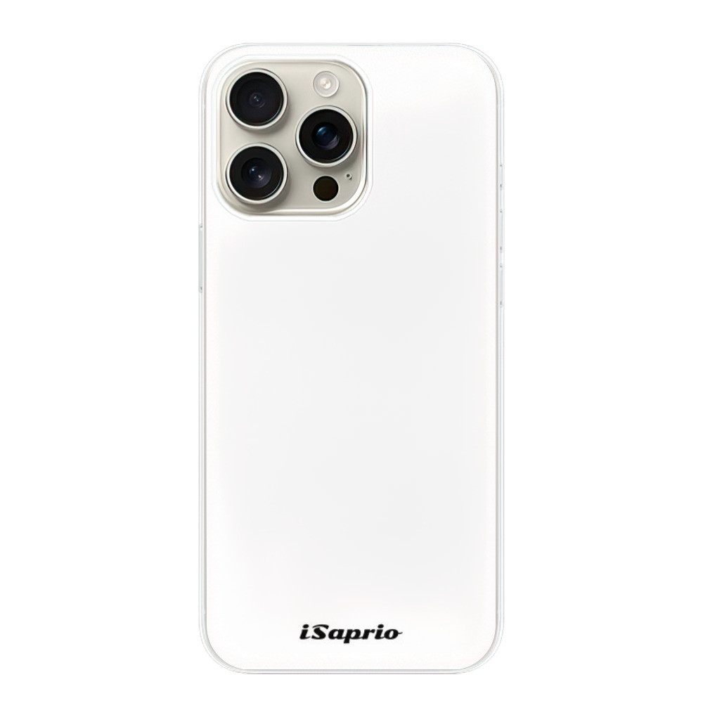 Odolné silikónové puzdro iSaprio - 4Pure - bílý - iPhone 16 Pro Max